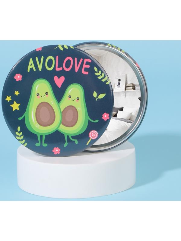 Зеркало «AVOLOVE», d = 7 см, разноцветное