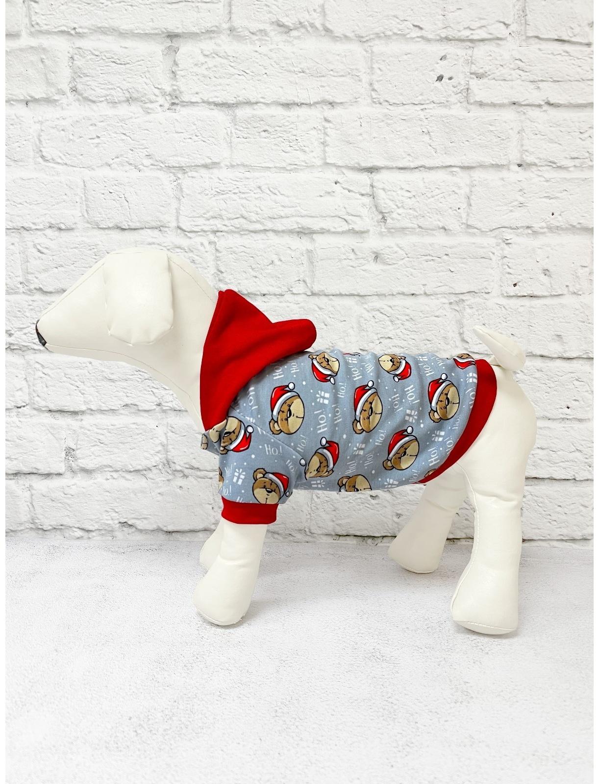 Футболка для собак с капюшоном 