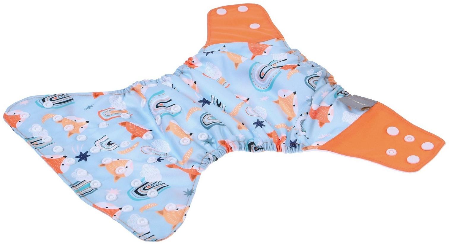 Трусики-подгузник, многоразовый, «Лисички»