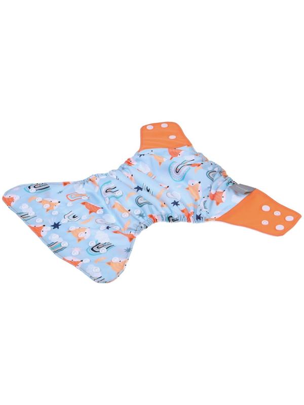 Трусики-подгузник, многоразовый, «Лисички»