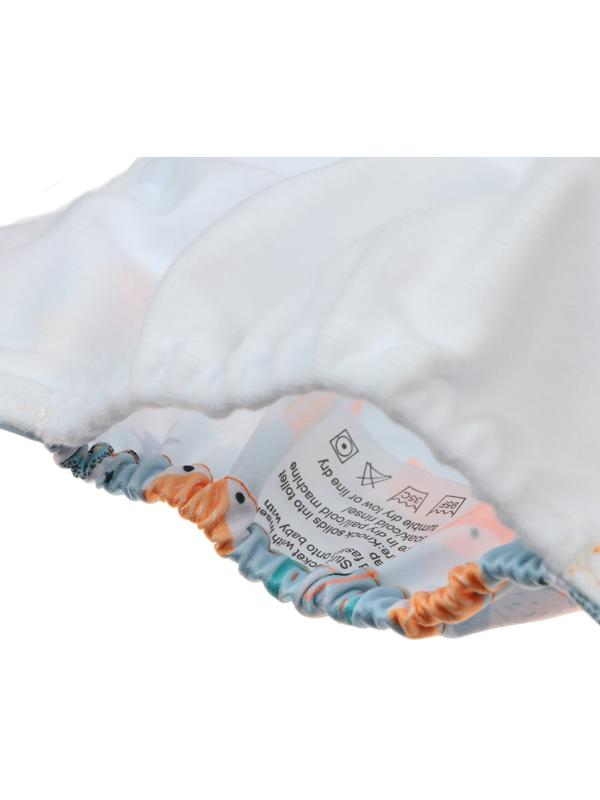 Трусики-подгузник, многоразовый, «Лисички»