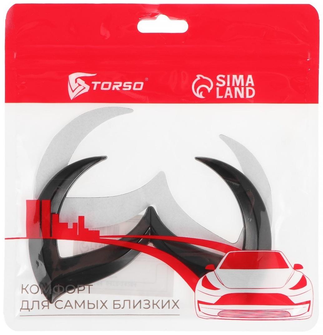 Накладка на автомобиль мазда, черный