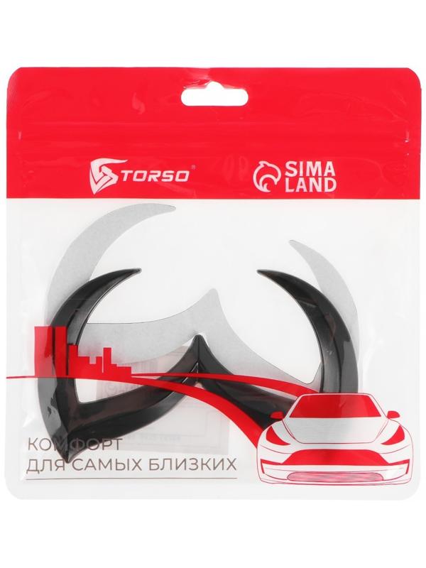 Накладка на автомобиль мазда, черный