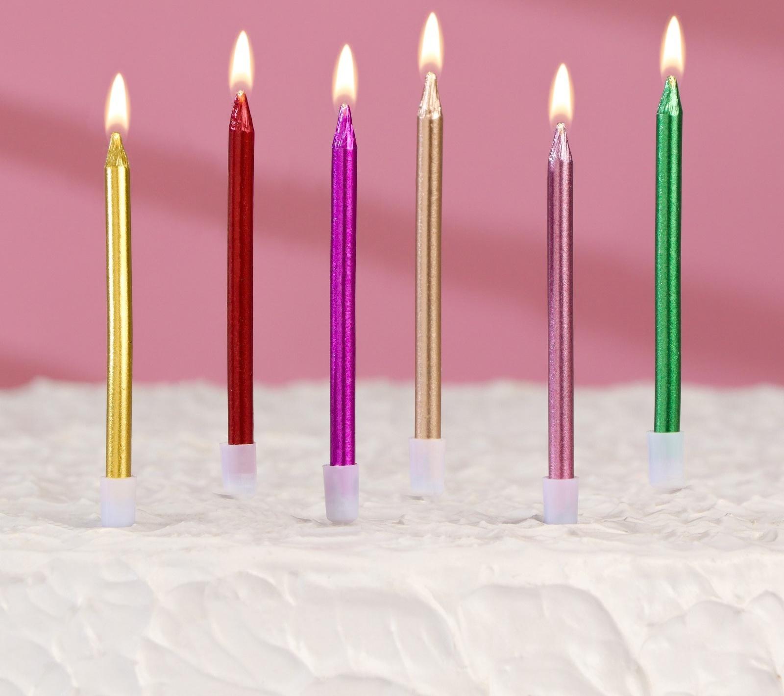 Свечи в торт коктейльные 