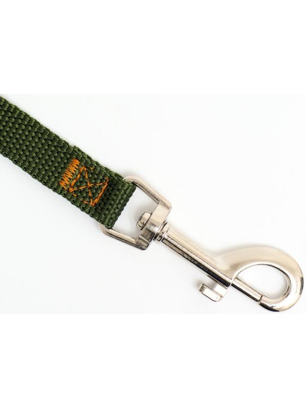 Поводок 2 м х 1,5 см, зелёный