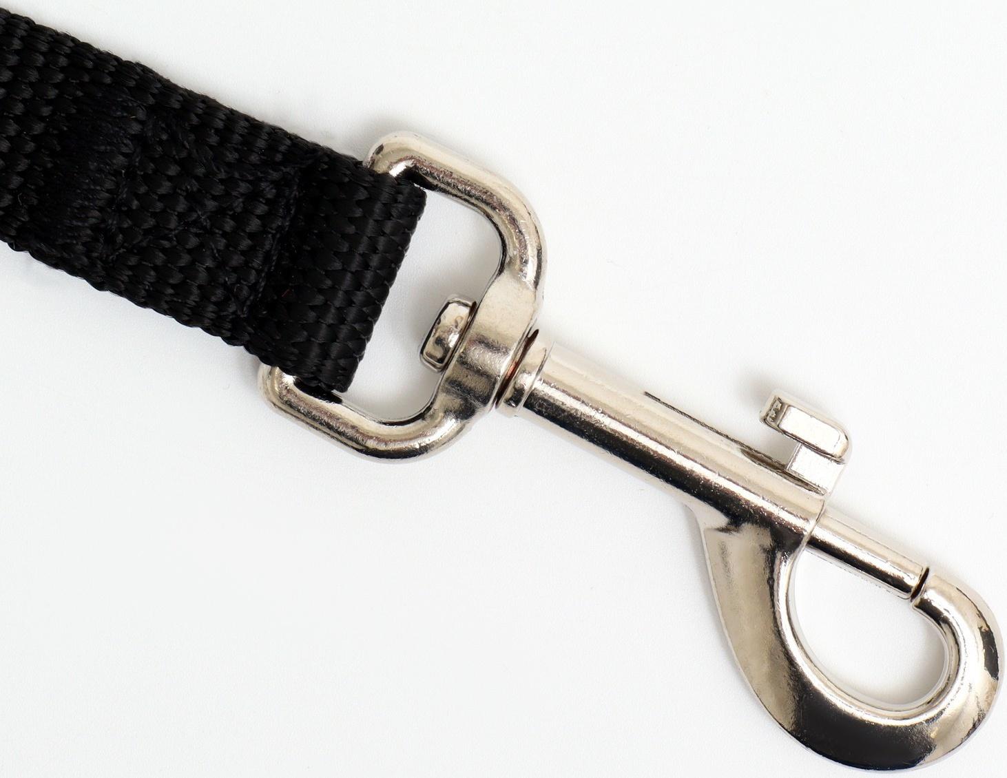 Поводок 3 м х 2 см,чёрный