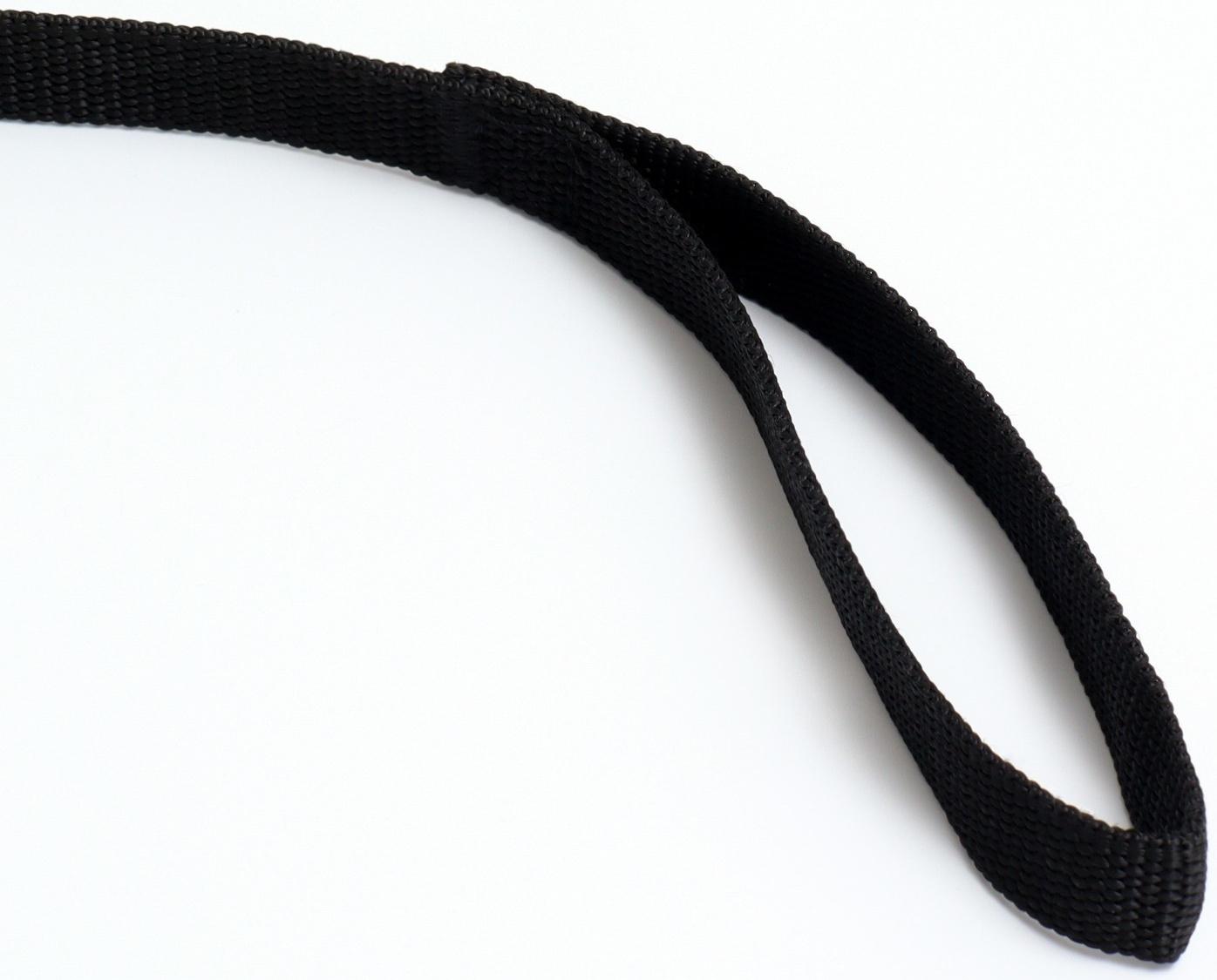 Поводок 3 м х 2 см,чёрный