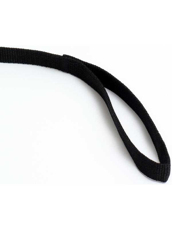 Поводок 3 м х 2 см,чёрный