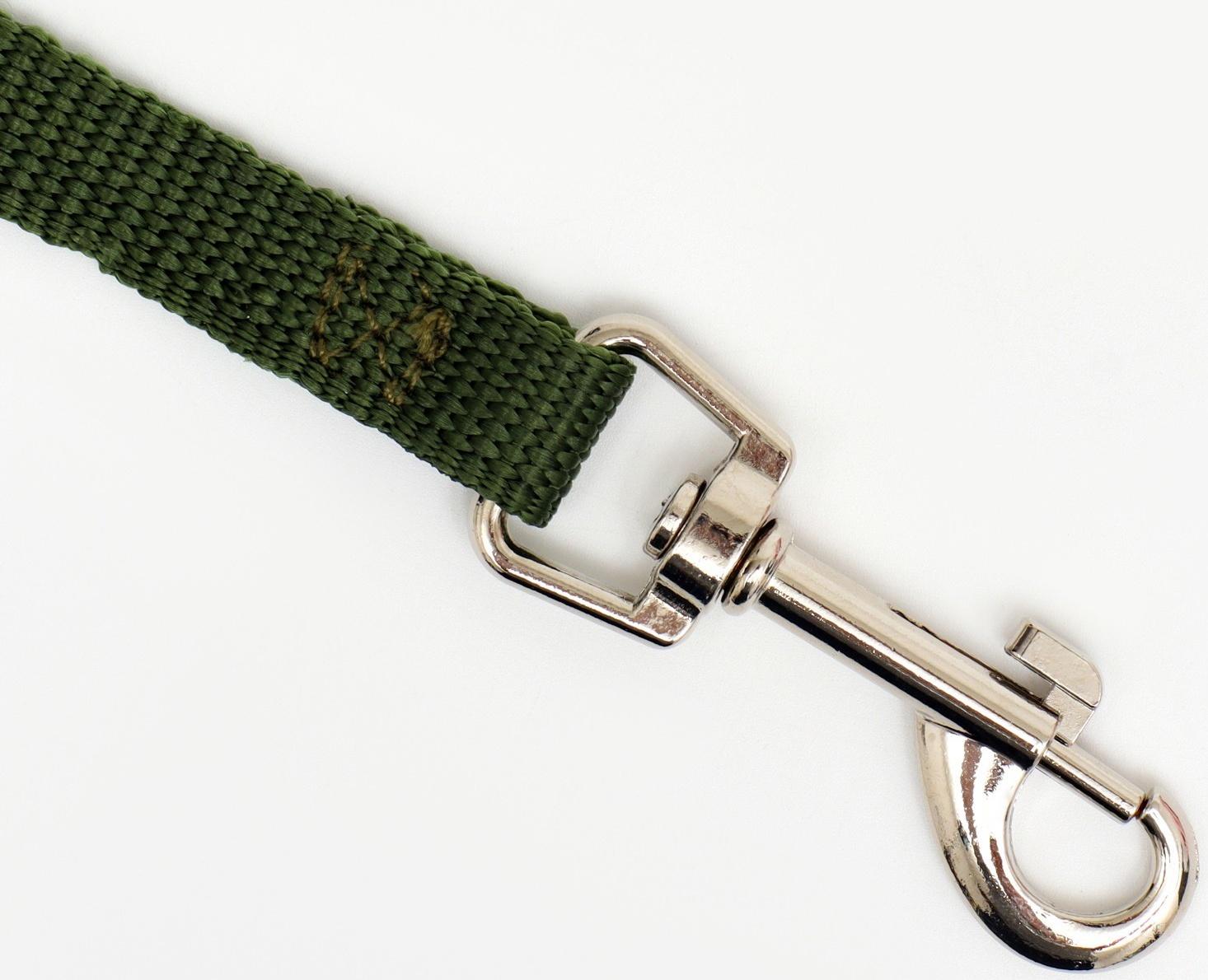 Поводок 3 м х 1,5 см, зелёный