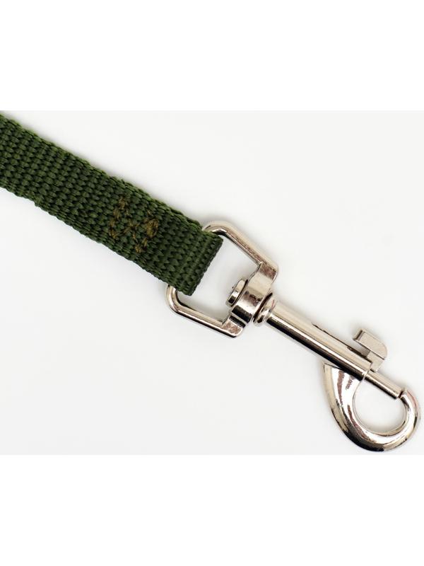 Поводок 3 м х 1,5 см, зелёный