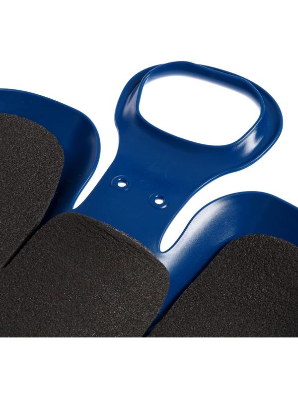 Санки-ледянки «Вираж», с мягкой сидушкой, 39×37×14 см, МИКС