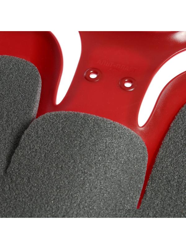 Санки-ледянки «Вираж», с мягкой сидушкой, 39×37×14 см, МИКС