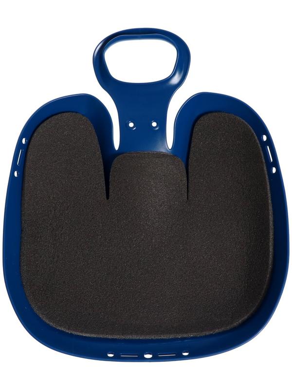 Санки-ледянки «Вираж», с мягкой сидушкой, 39×37×14 см, МИКС