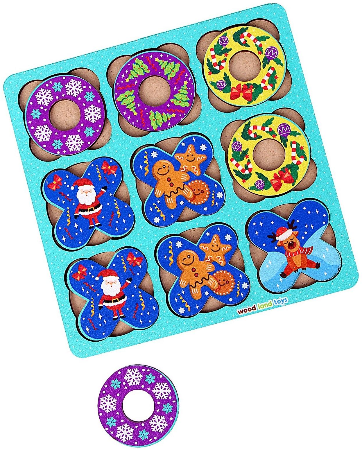 Настольная игра «Крестики-нолики. Имбирное печенье»