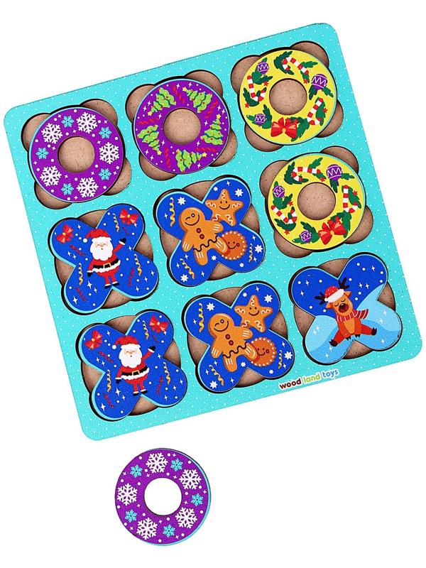 Настольная игра «Крестики-нолики. Имбирное печенье»