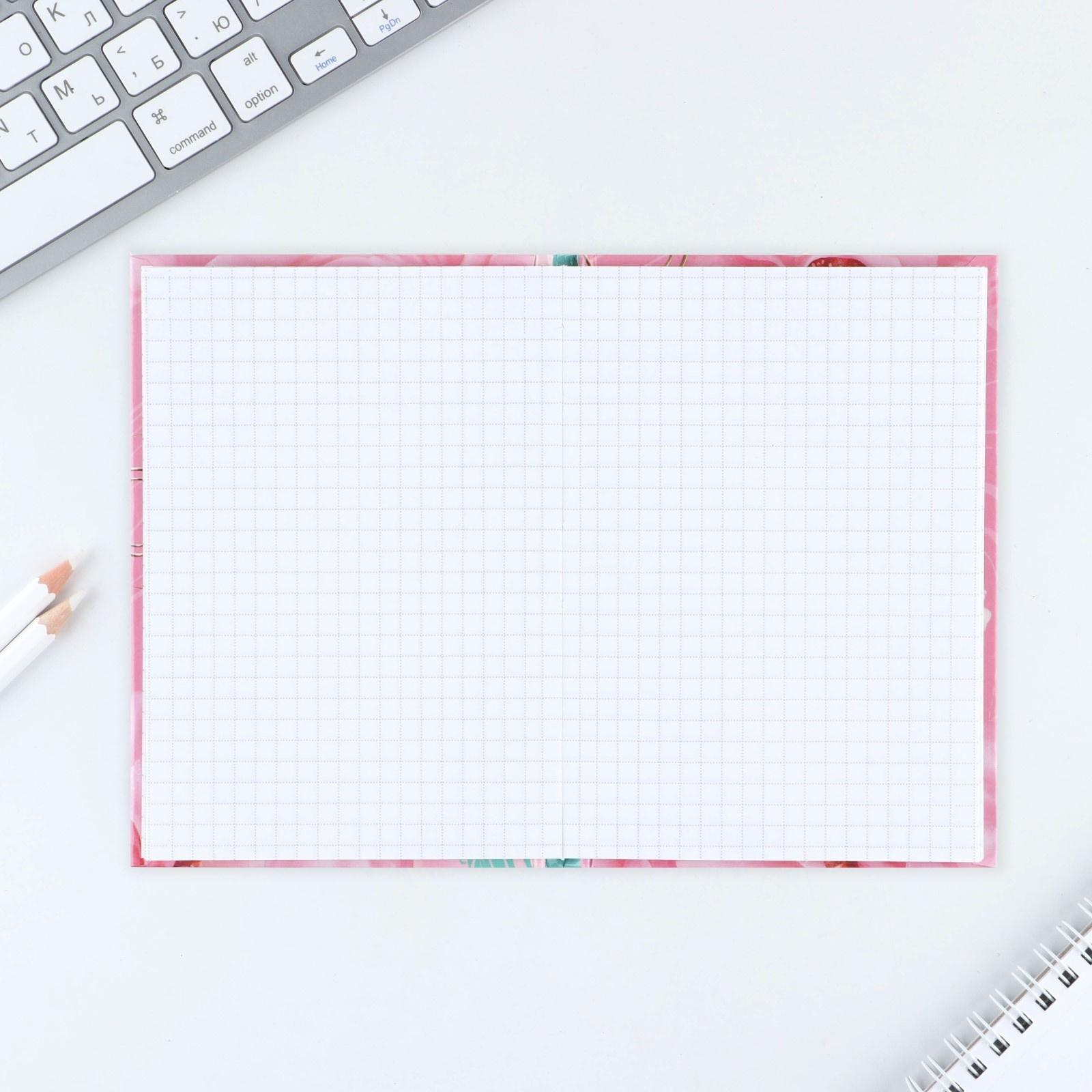 Блокнот в твердой обложке А6, 40 л 