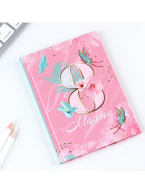 Блокнот в твердой обложке А6, 40 л 