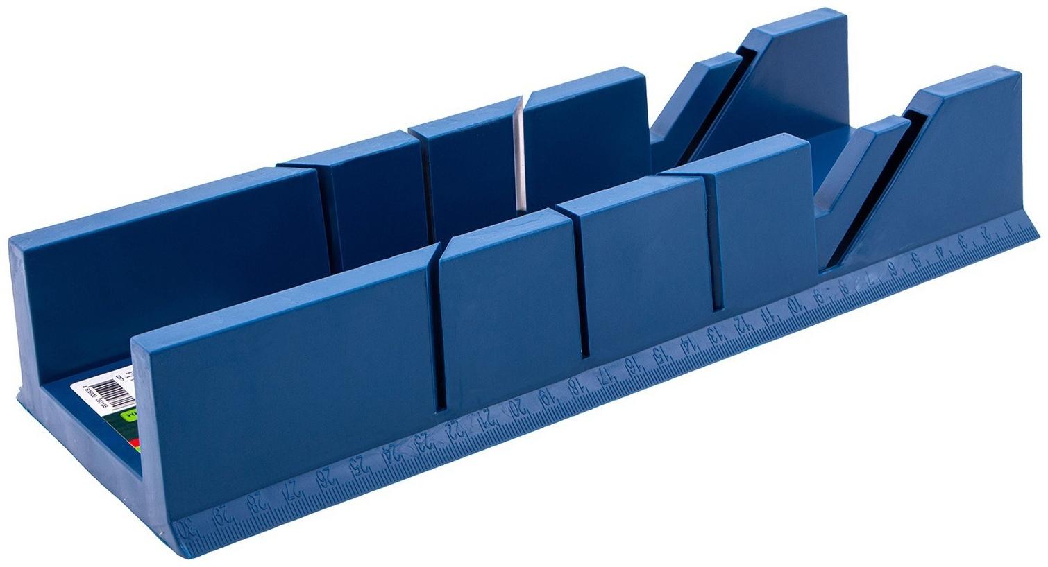 Стусло Сибртех 22571, пластиковое, 4 угла для запила, 300 х 65 мм