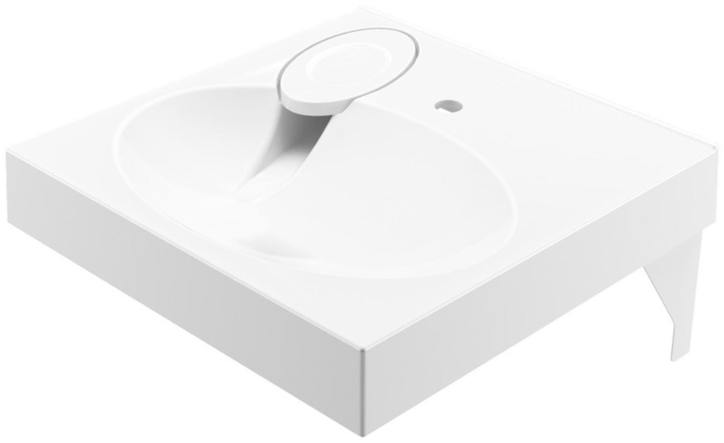 Раковина Paola Liguria, 60х60 см, над стиральной машиной