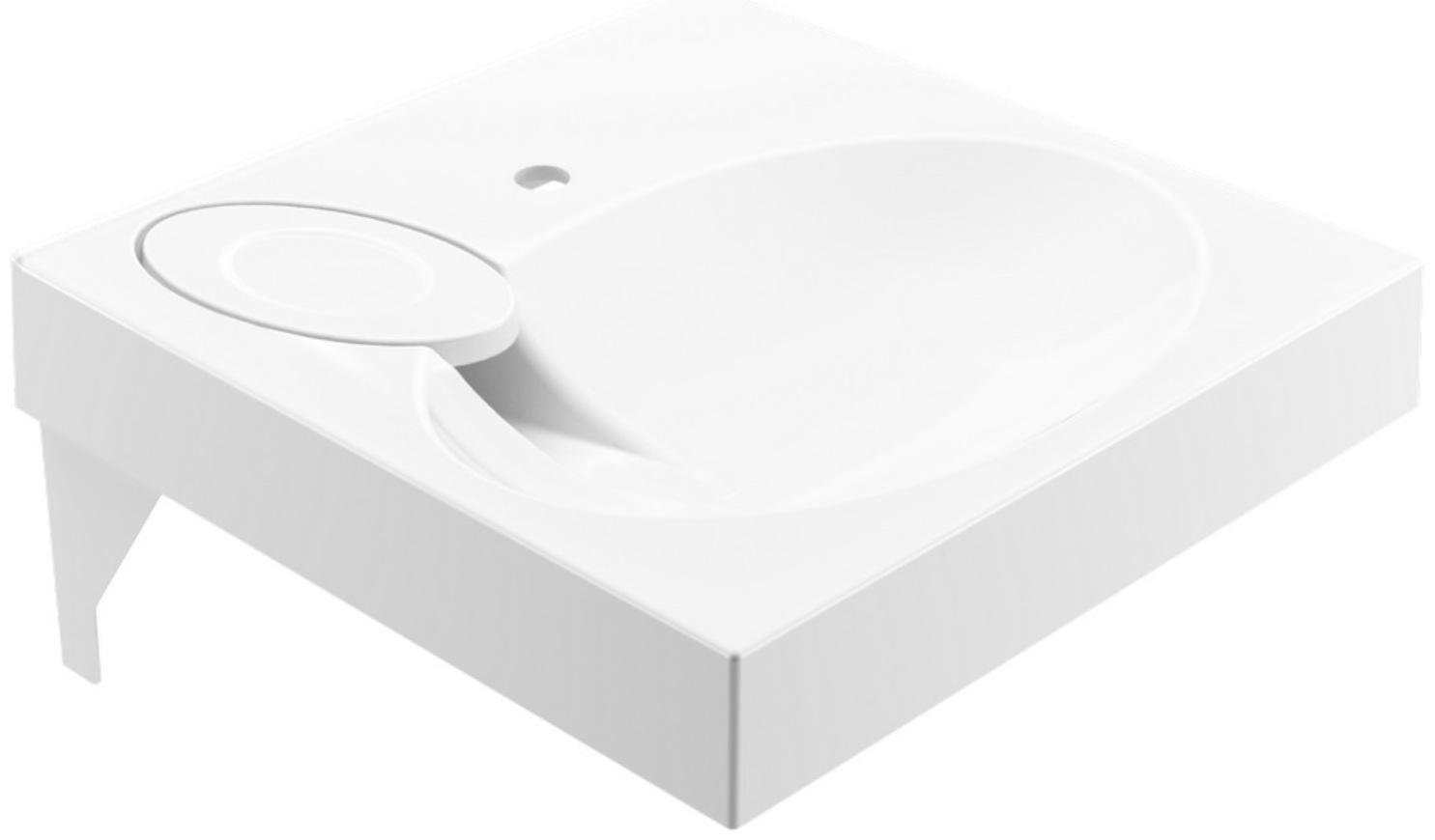 Раковина Paola Liguria, 60х60 см, над стиральной машиной