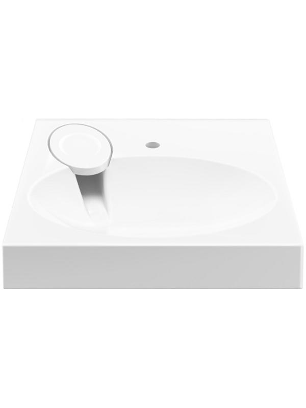 Раковина Paola Liguria, 60х60 см, над стиральной машиной