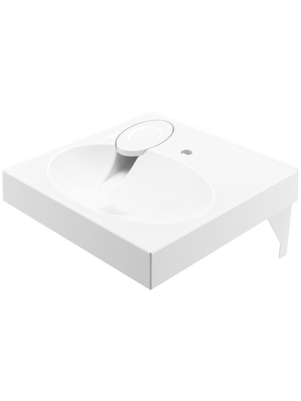 Раковина Paola Liguria, 60х60 см, над стиральной машиной