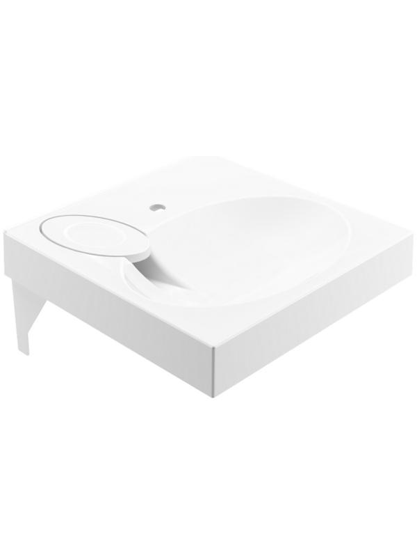 Раковина Paola Liguria, 60х60 см, над стиральной машиной