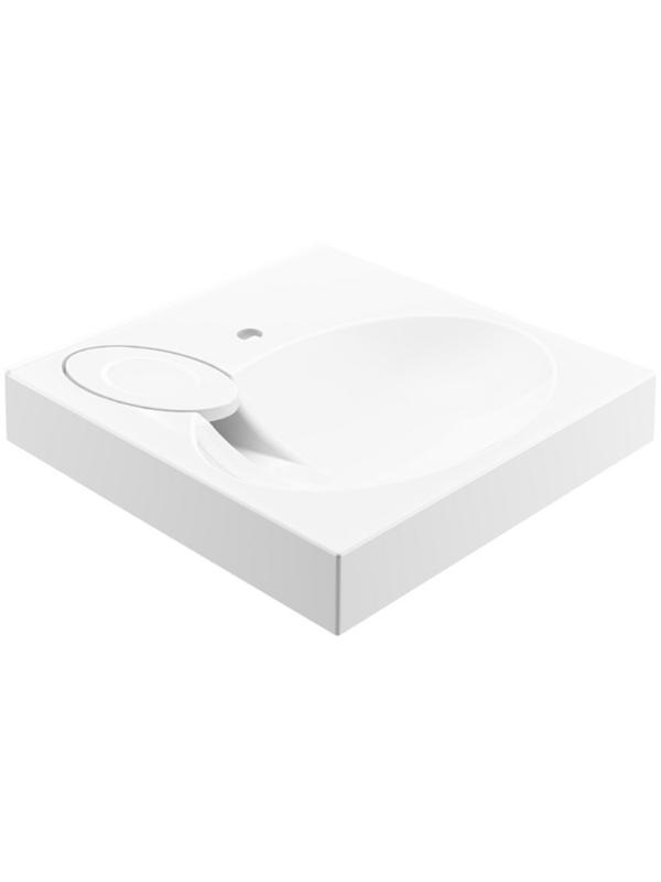 Раковина Paola Liguria, 60х60 см, над стиральной машиной