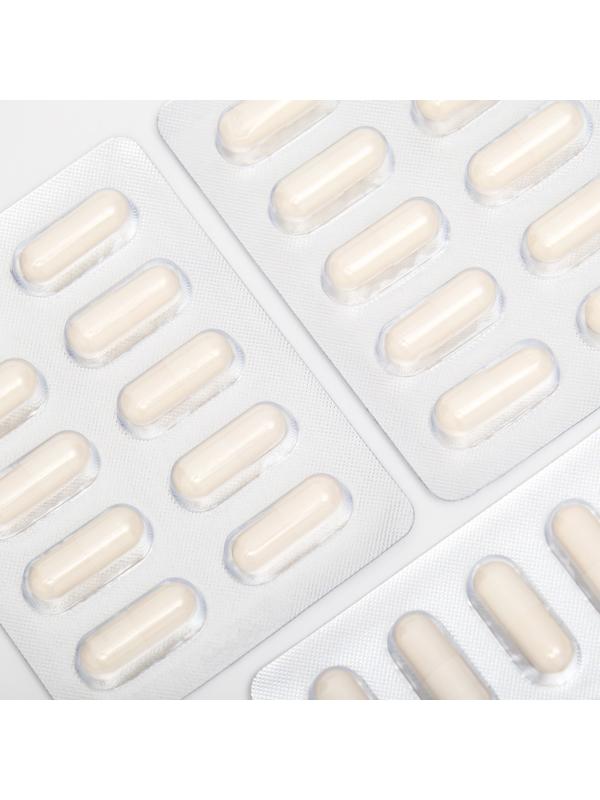 Гиалуроновая кислота 150 мг с витаминами и биотином против морщин, 30 капсул