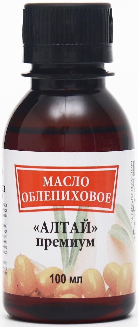 Облепиховое масло АЛТАЙ «Премиум» 25мг%, пэт, 100 мл