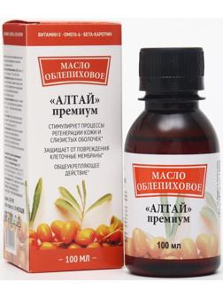Облепиховое масло АЛТАЙ «Премиум» 25мг%, пэт, 100 мл