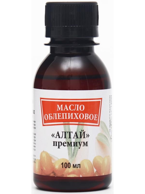 Облепиховое масло АЛТАЙ «Премиум» 25мг%, пэт, 100 мл
