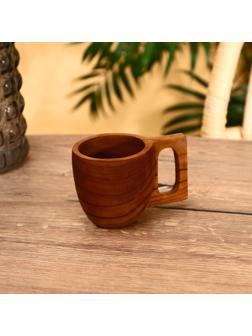 Кружка 12х7х8 см, тиковое дерево