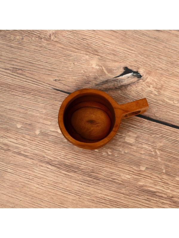 Кружка 12х7х8 см, тиковое дерево