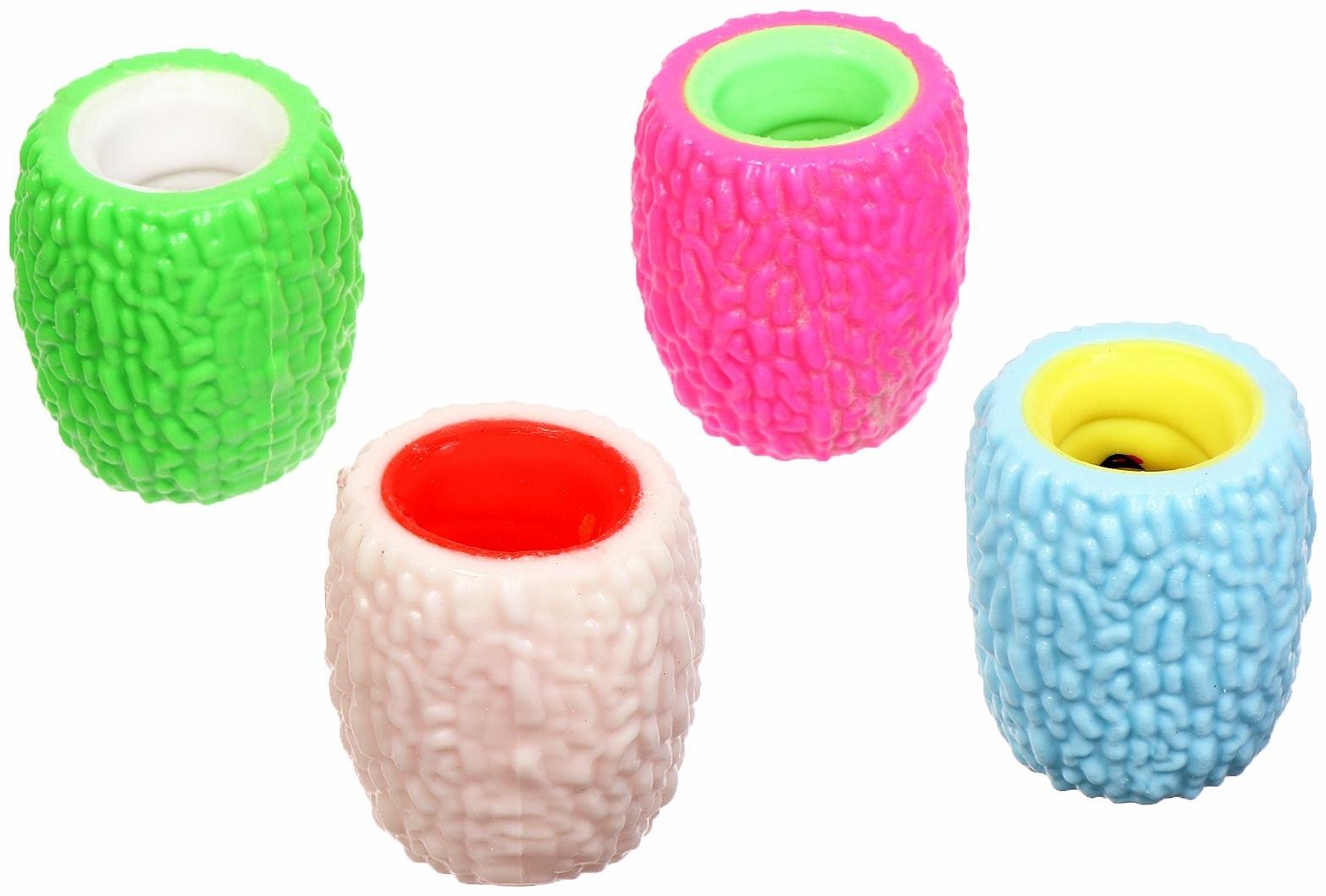 Мялка «Гусенница», цвета МИКС