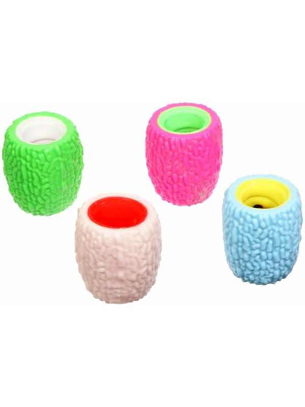 Мялка «Гусенница», цвета МИКС