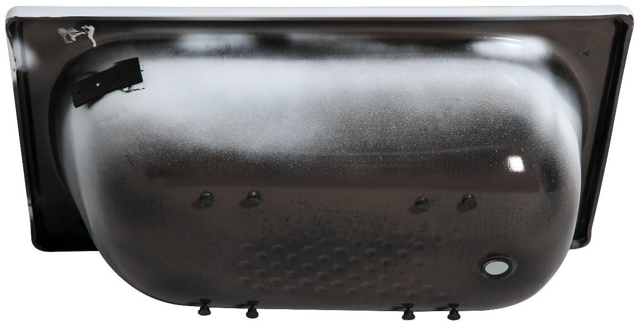 Ванна cтальная Ligeya 120х70, эмалированная, без каркаса, с бортом