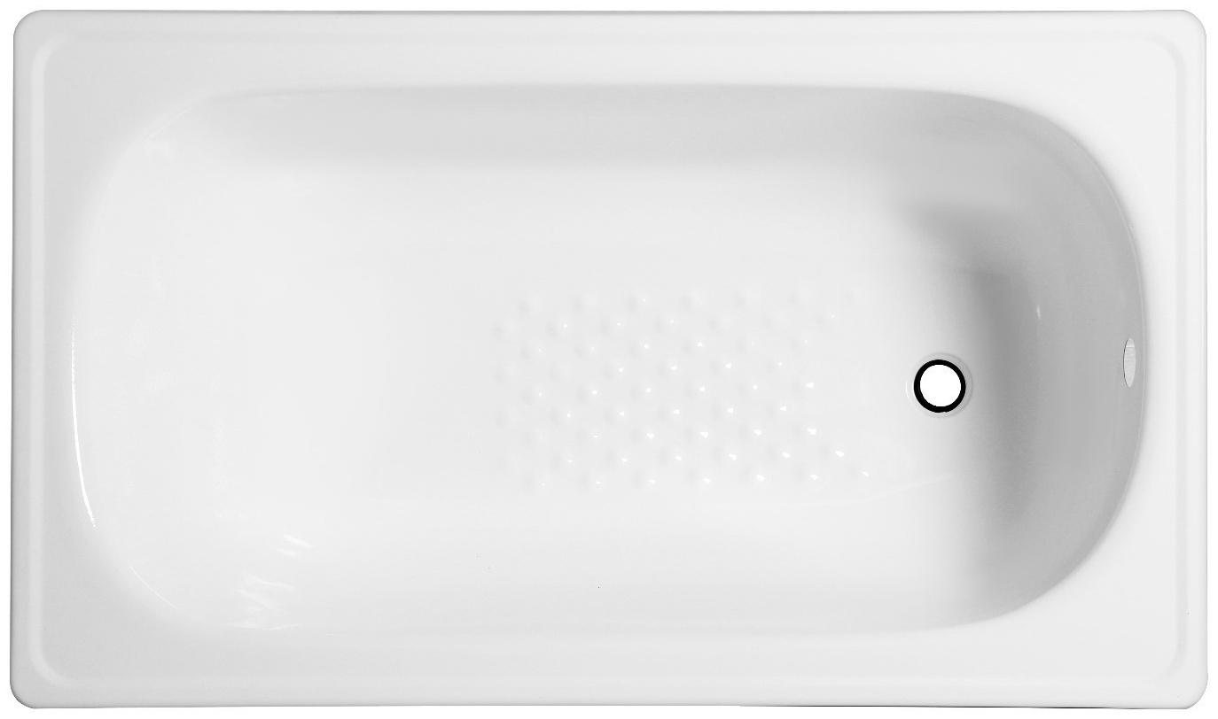 Ванна cтальная Ligeya 120х70, эмалированная, без каркаса, с бортом