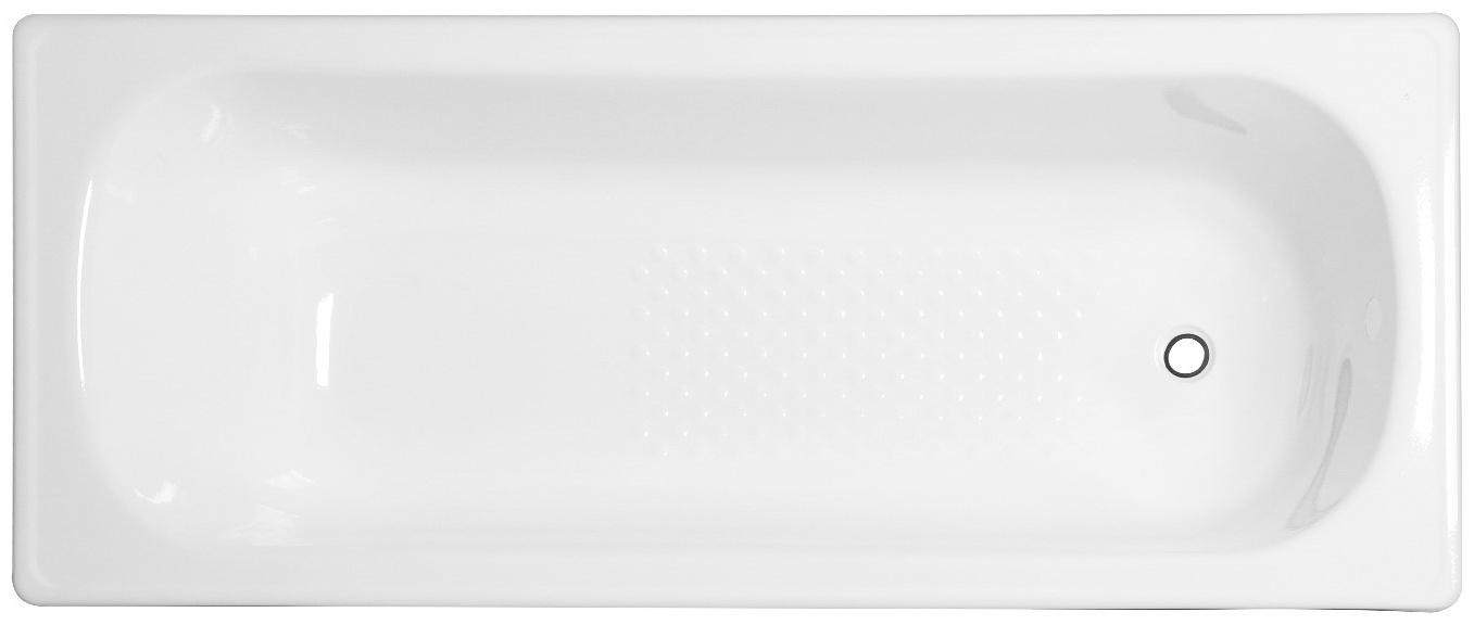 Ванна cтальная Ligeya 170х70, эмалированная, без каркаса, с бортом