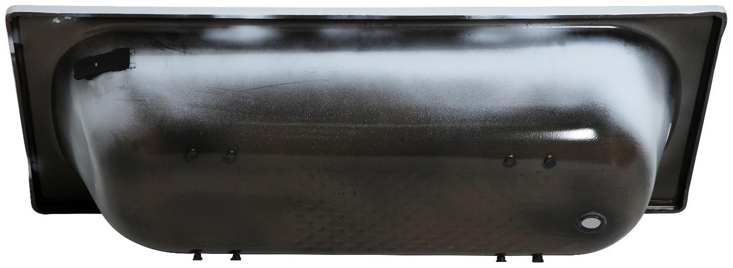 Ванна cтальная Ligeya 170х70, эмалированная, без каркаса, с бортом