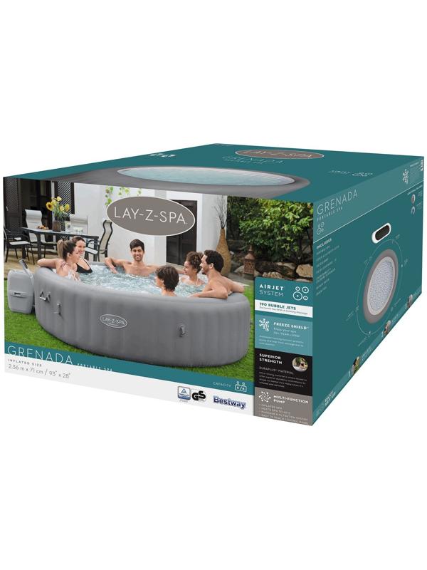 СПА бассейн Grenada Airjet, 236 х 71 см, гидромассаж, 60135
