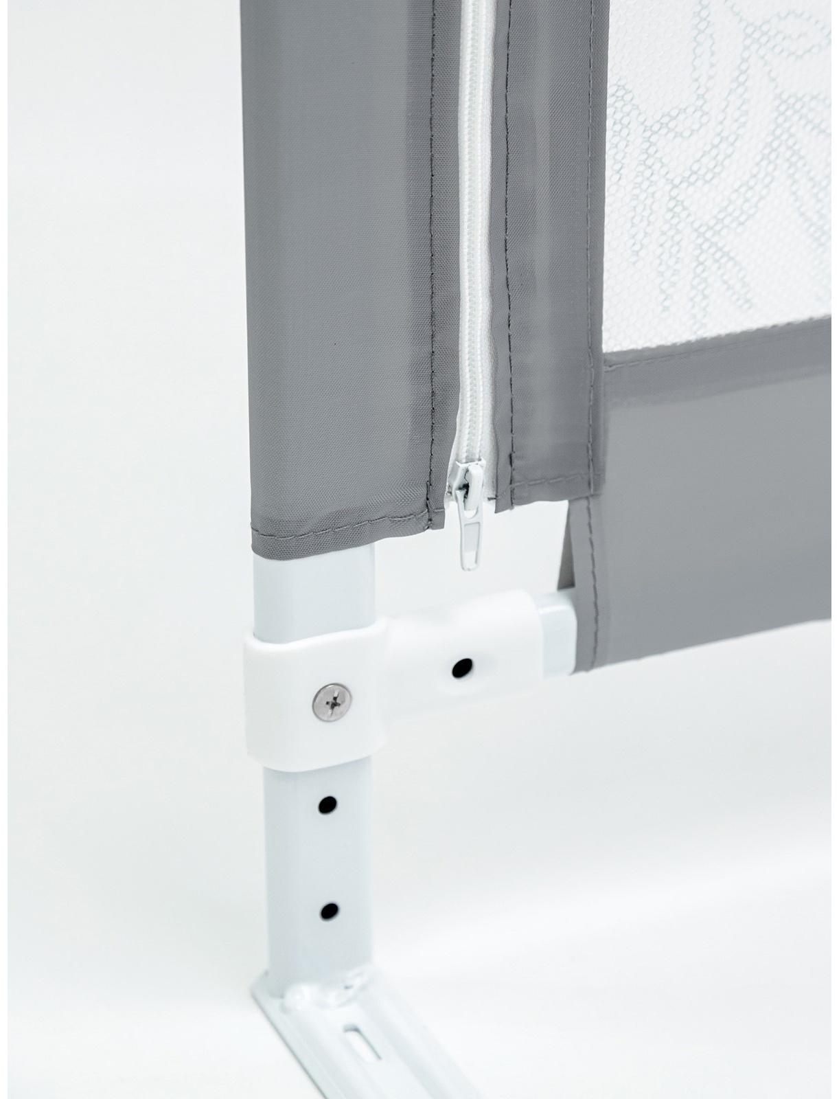 Барьер защитный для кровати AmaroBaby safety of dreams, серый, 120 см.