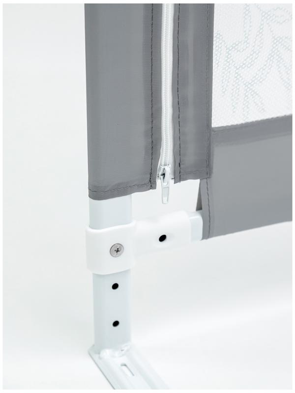 Барьер защитный для кровати AmaroBaby safety of dreams, серый, 120 см.