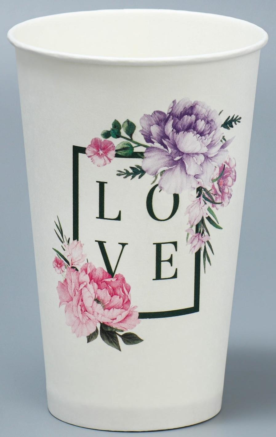 Стакан для цветов «Рамка», 8,5 х 13 х 6 см