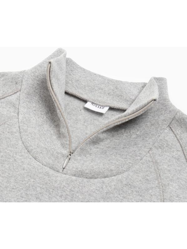 Термобельё женское (лонгслив, лосины) MINAKU цвет серый меланж, размер 50