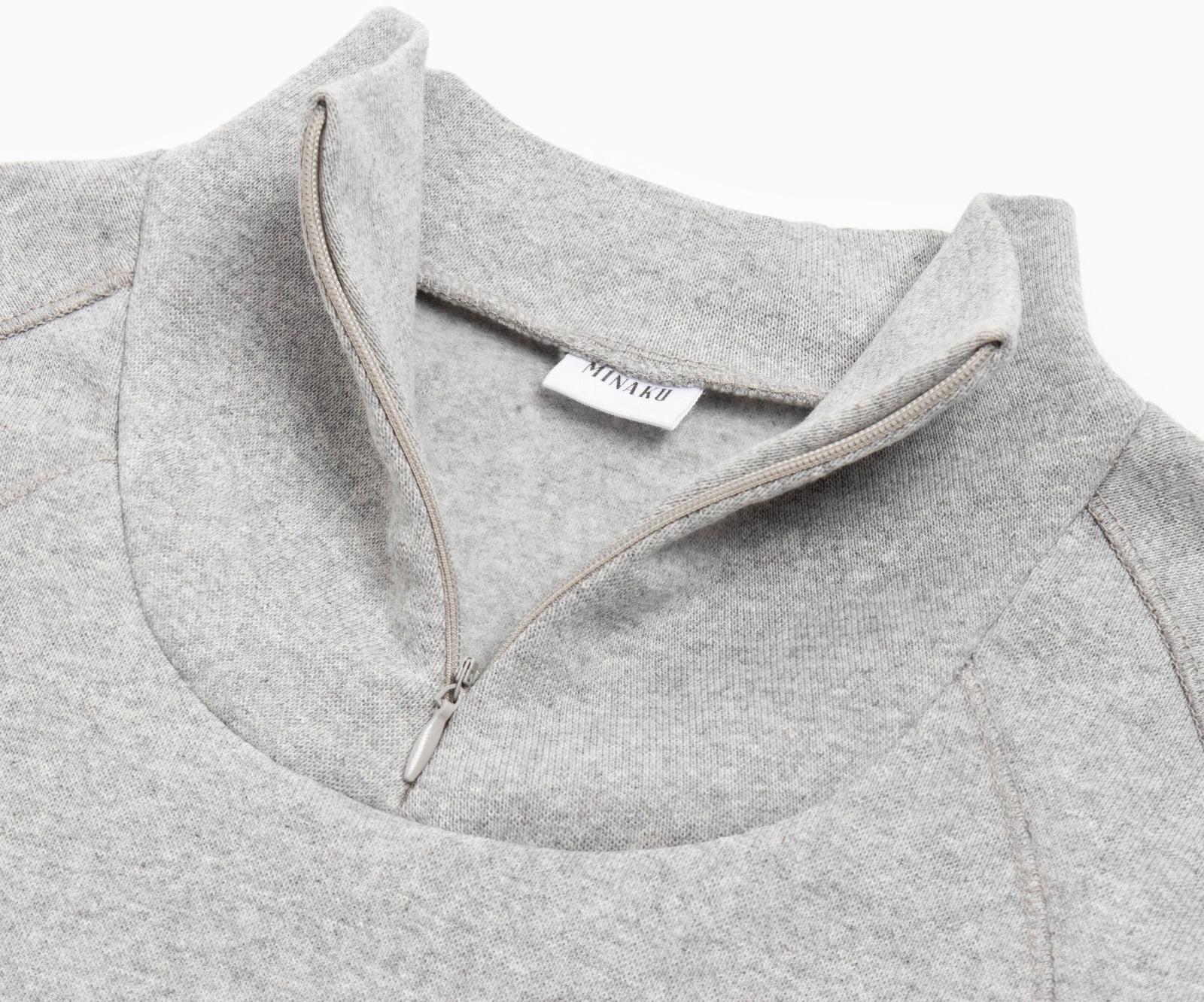 Термобельё женское (лонгслив, лосины) MINAKU цвет серый меланж, размер 52