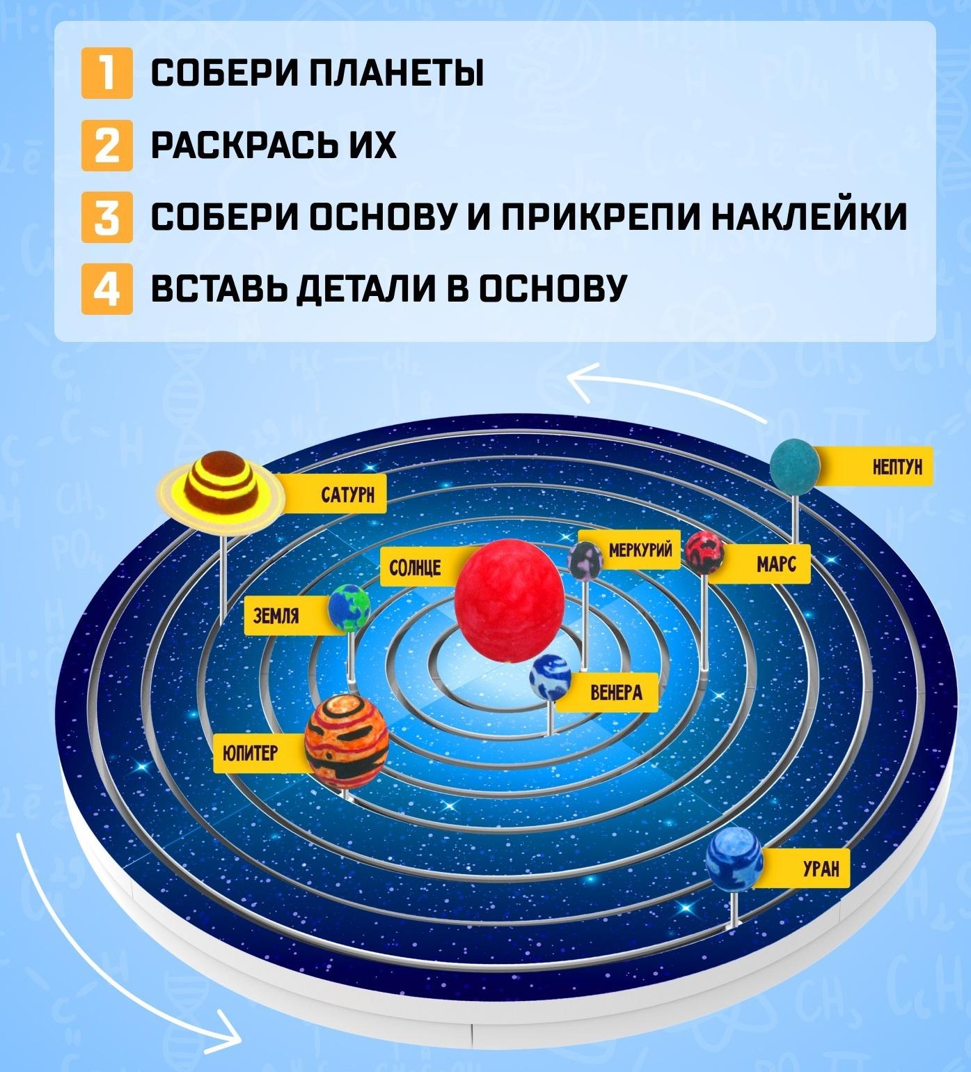 Набор для опытов «Планетарий движение планет»