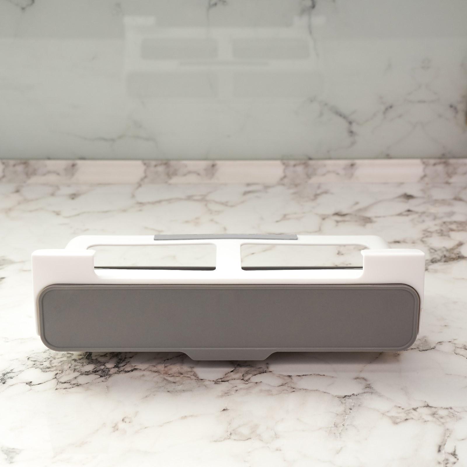 Органайзер для хранения сыпучих продуктов подвесной 32х13,5х9,5см