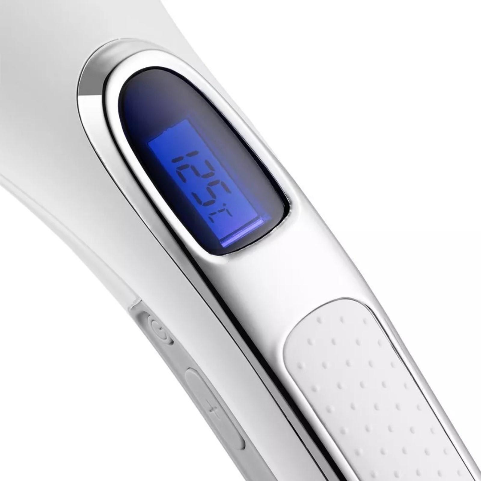 Расческа-выпрямитель Kitfort КТ-3219, электрическая, 50 Вт, до 230°С, белая