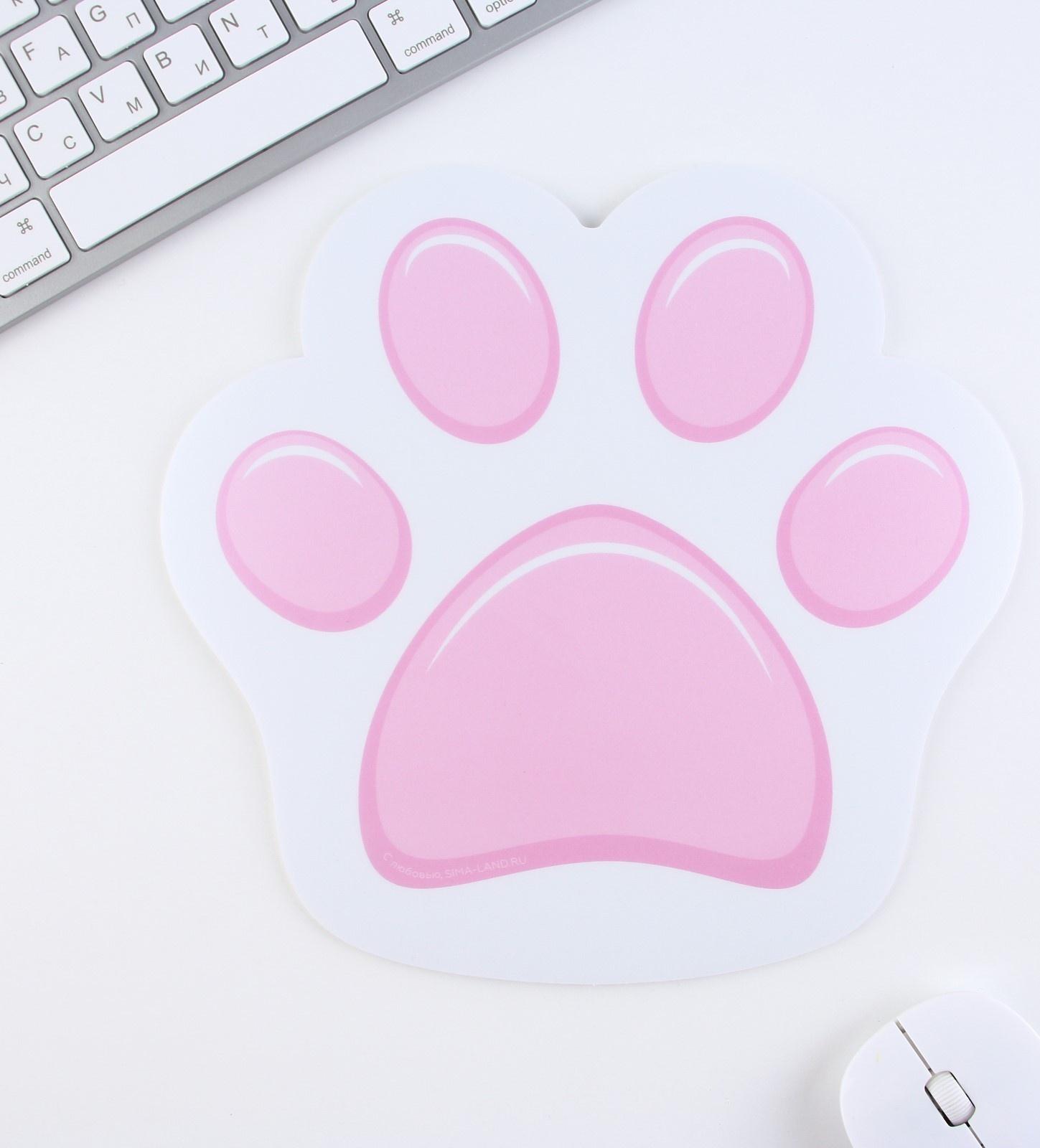 Коврик для мыши «Лапка» , 22 х 20 см